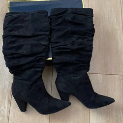 Black High Heel Boots