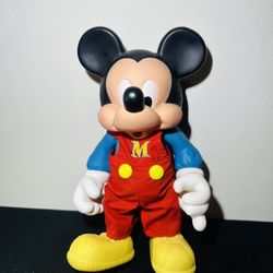 Vintage 1980s Mickey Mouse Figure 14” 