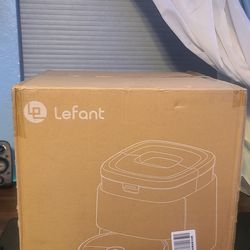 Lefant M3 Robotic Vacuum Cleaner White Wi-Fi Smart Mapping Cordless