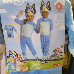 Unisex bluey halloween costume size 12/18 months 