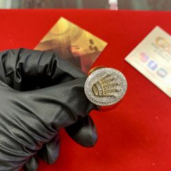 10k Gold With Diamonds 