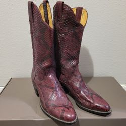Womans Snake Skin Boots