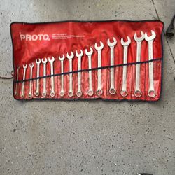 Proto Metric 15  Piece  Combination  Wrench Set