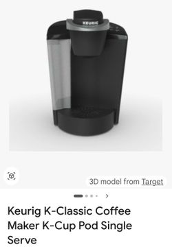 Keurig K-Classic Coffee Maker K-Cup Pod Single Serve