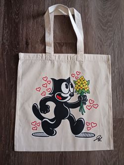 Felix The Cat TOTE BAGS