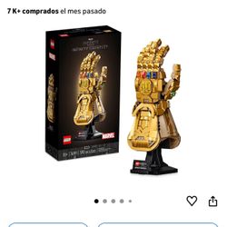 LEGO Marvel Infinity 76191 - Juego de guantes coleccionables de Thanos