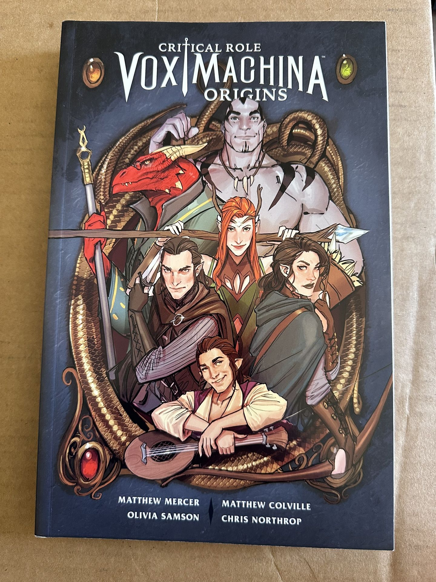 Vox Machina Origins Graphic Novels
