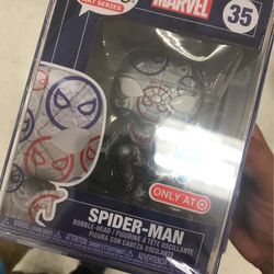 Pop Art Series Marvel Spider Man Target Exclusive Art Series