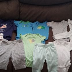 Baby Boys 0-3 Month Clothes