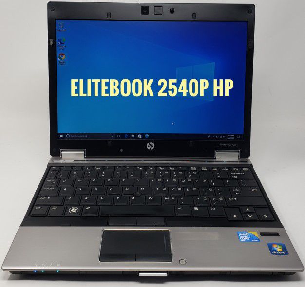 HP EliteBook 2540P Mini Laptop Windows 10