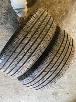 Pair Tires 215 55 17