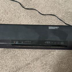 Insignia Soundbar With Remote