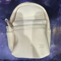 all in motion Mini Neoprene Backpack - Cream/Beige
