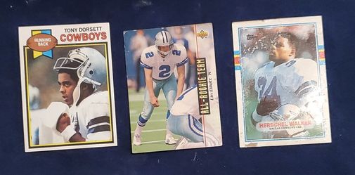 Dallas Cowboys, Vintage Cards, 1970, 80s And 90s