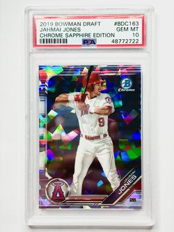 Jahmai Jones Bowman Sapphire PSA 10 - Angels BDC163