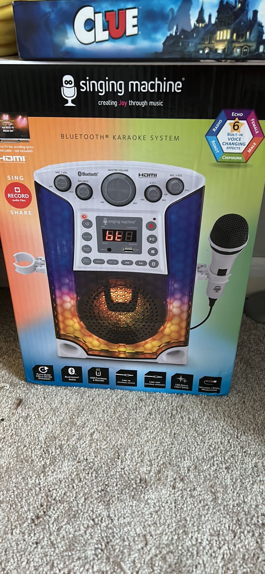 Bluetooth Karaoke Machine