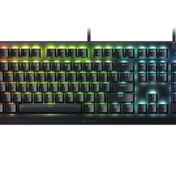 Razer Black Widow V4 X Wired Mechanical Gaming Keyboard with Chroma RGB, Black  No backlighting   