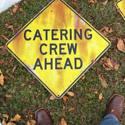 Catering Sign (metal Sign) 
