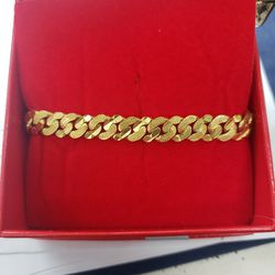 Cuban Link Bracelet 29.4g 22k