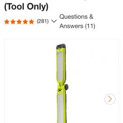 ONE+ 18V Cordless LED Workbench Light (Tool Only)