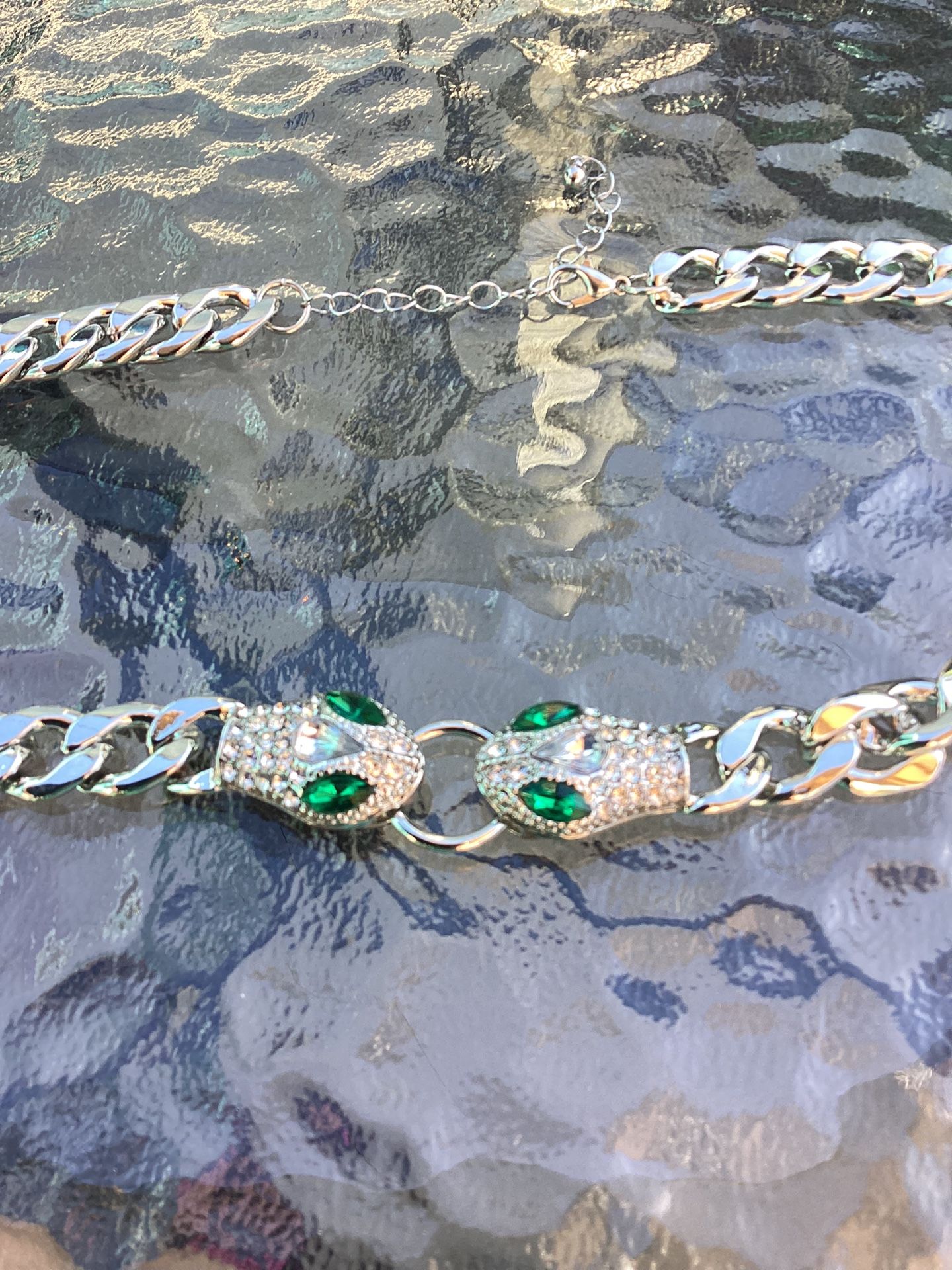 Cartier Style Snake Necklace
