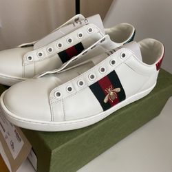Classic Gucci White Sneakers