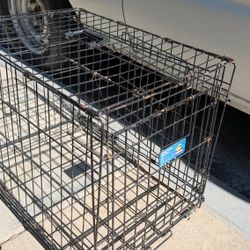 Small Dog Crate Wire Kennel Animal Cage Folding 