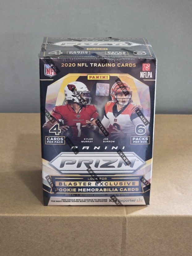 2020 Panini Prizm Football Blaster Box (Walmart OrangeLazer) Sealed