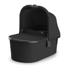 UPPAbaby Bassinet V3 - Compatible with Vista, Cruz, Ridge Strollers - Jake (Charcoal/Carbon Frame)