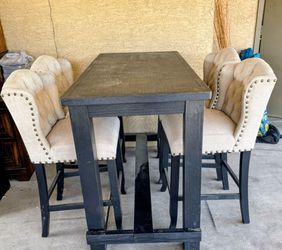 Bar Height Dinning Table Set