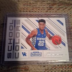 Shai Gilgeous-Alexander school colors rc card mint