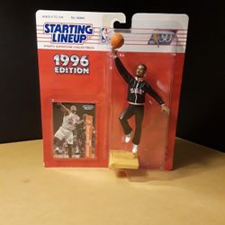 1996 Alonzo Mourning Starting lineup Basketball
