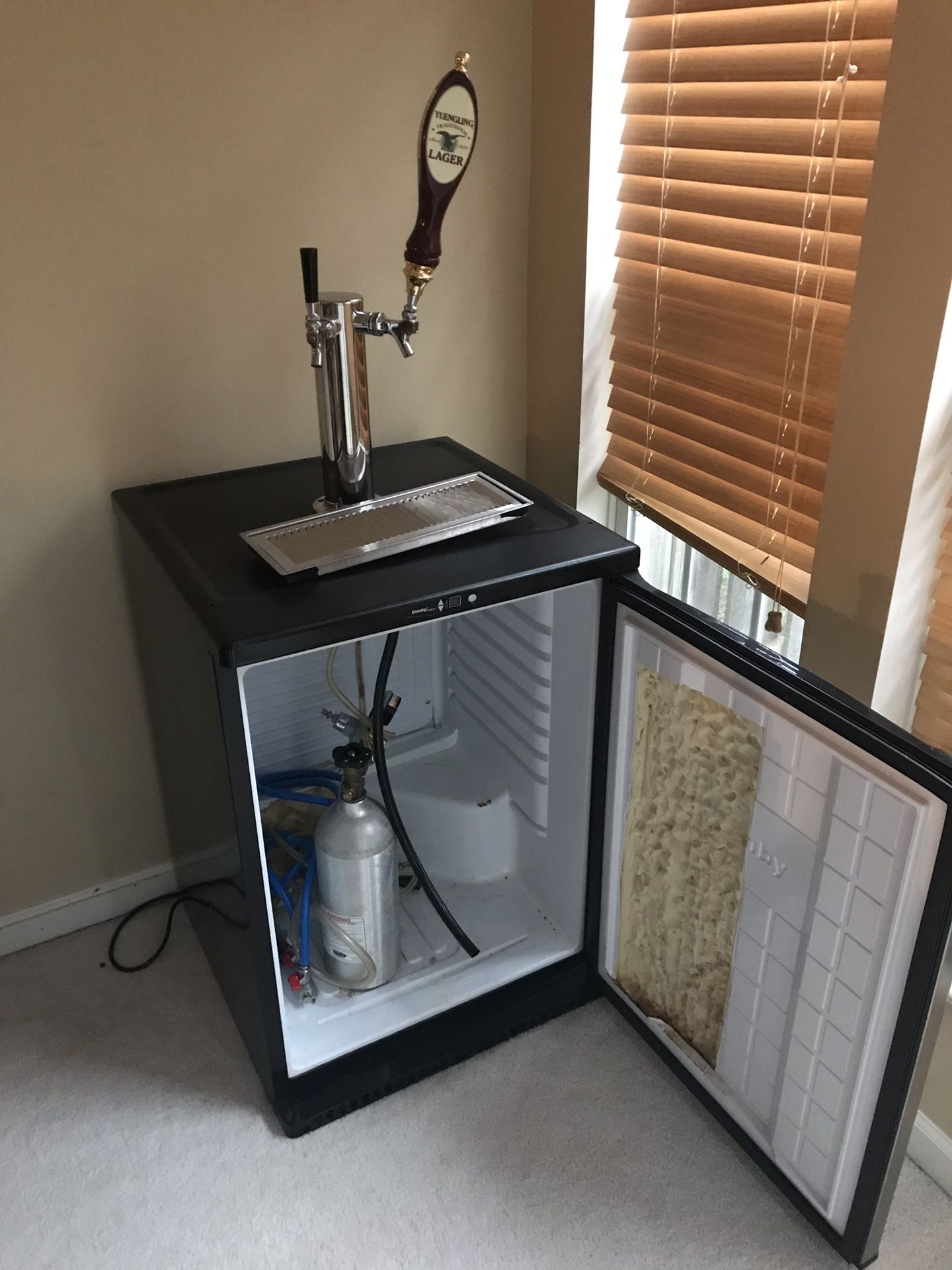 Handmade kegerator