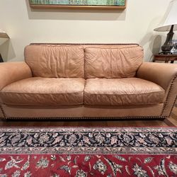 Natuzzi Leather Sofa