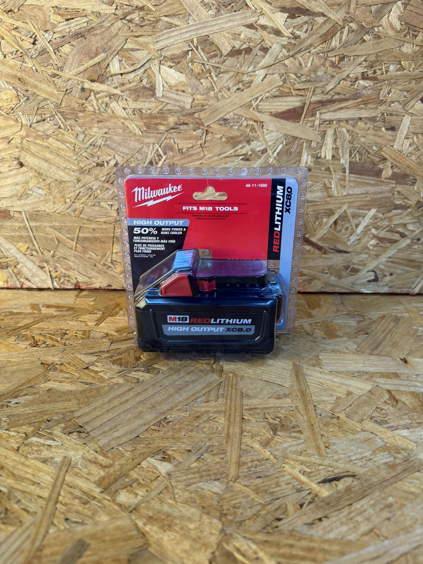 Milwaukee M18 Red Lithium High Output XC 8.0 Battery Price Is $95 Each
