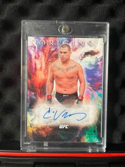 UFC Origins Cain Velasquez Autograph Trading Card