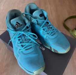 Adidas Donovan Mitchell D.O.N. Issue #2 Crayola blue basketball shoes