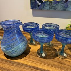 Crate and Barrel Rae Margarita set 