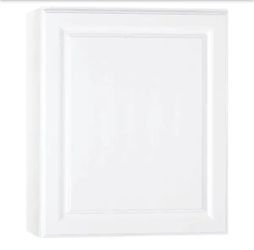 Hampton Bay Hampton 24” Wall Cabinet – Satin White