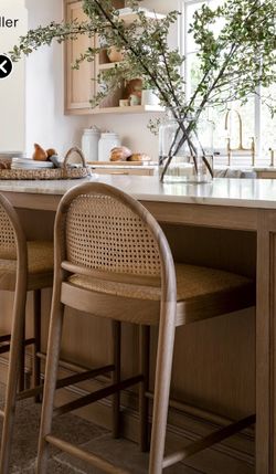 McGee & CO, Hadden Natural Counter Stool (only 1 stool)