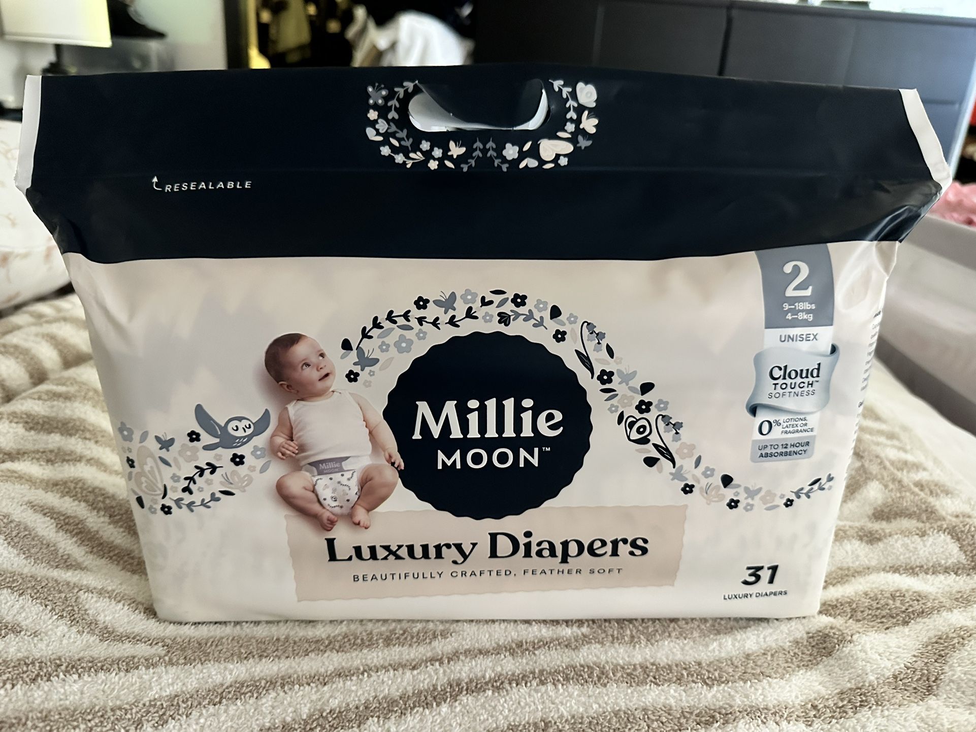 Millie Moon Sz 2 diapers