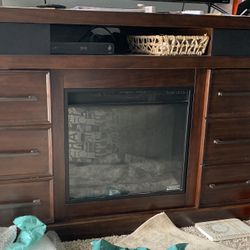 Electric Fireplace 
