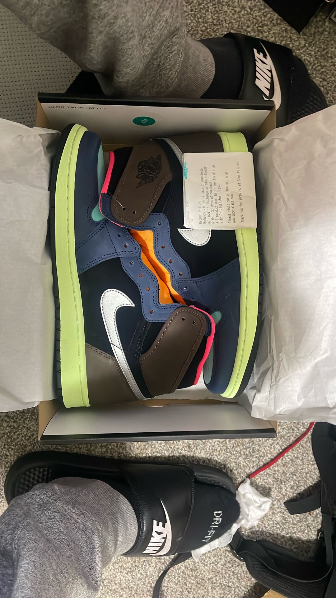 Air Jordan 1 Bio hack Undefeated 9.5 DS