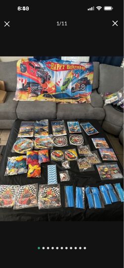 Hot wheels Party supplies