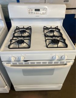 Hotpoint 30” Gas Range – White – $380