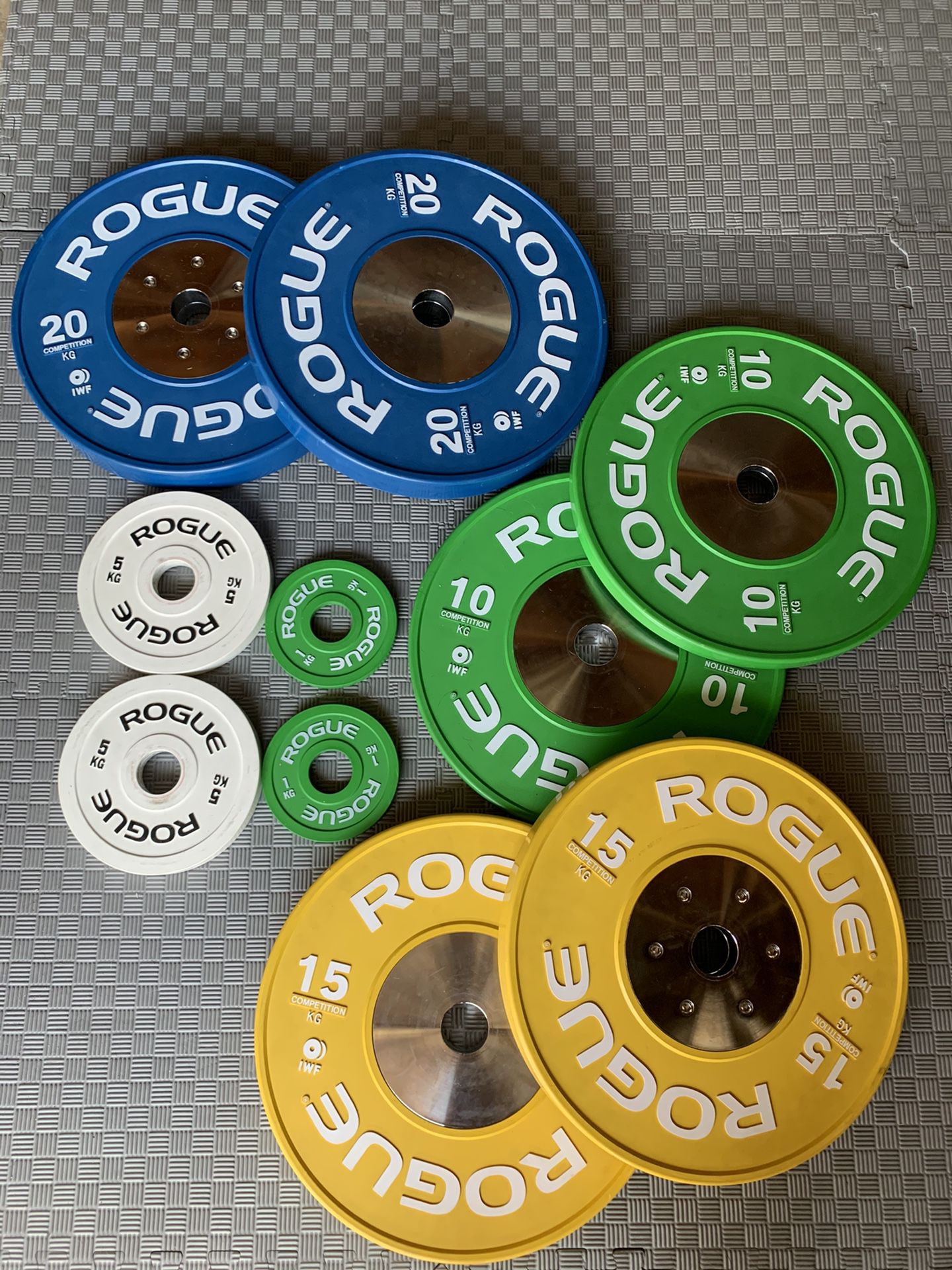 Rogue kg plates for trade