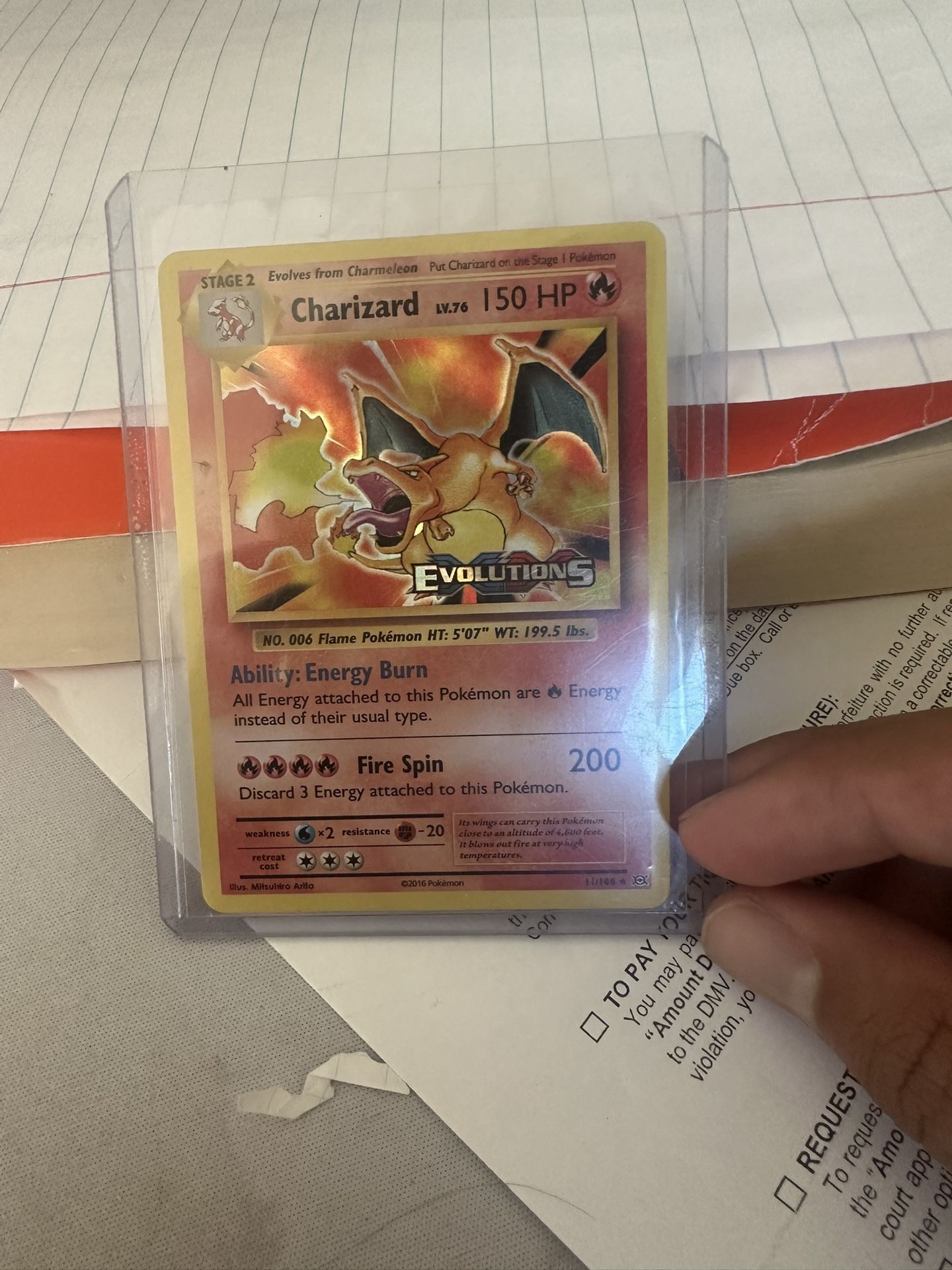 Evolutions Charizard Pre Release