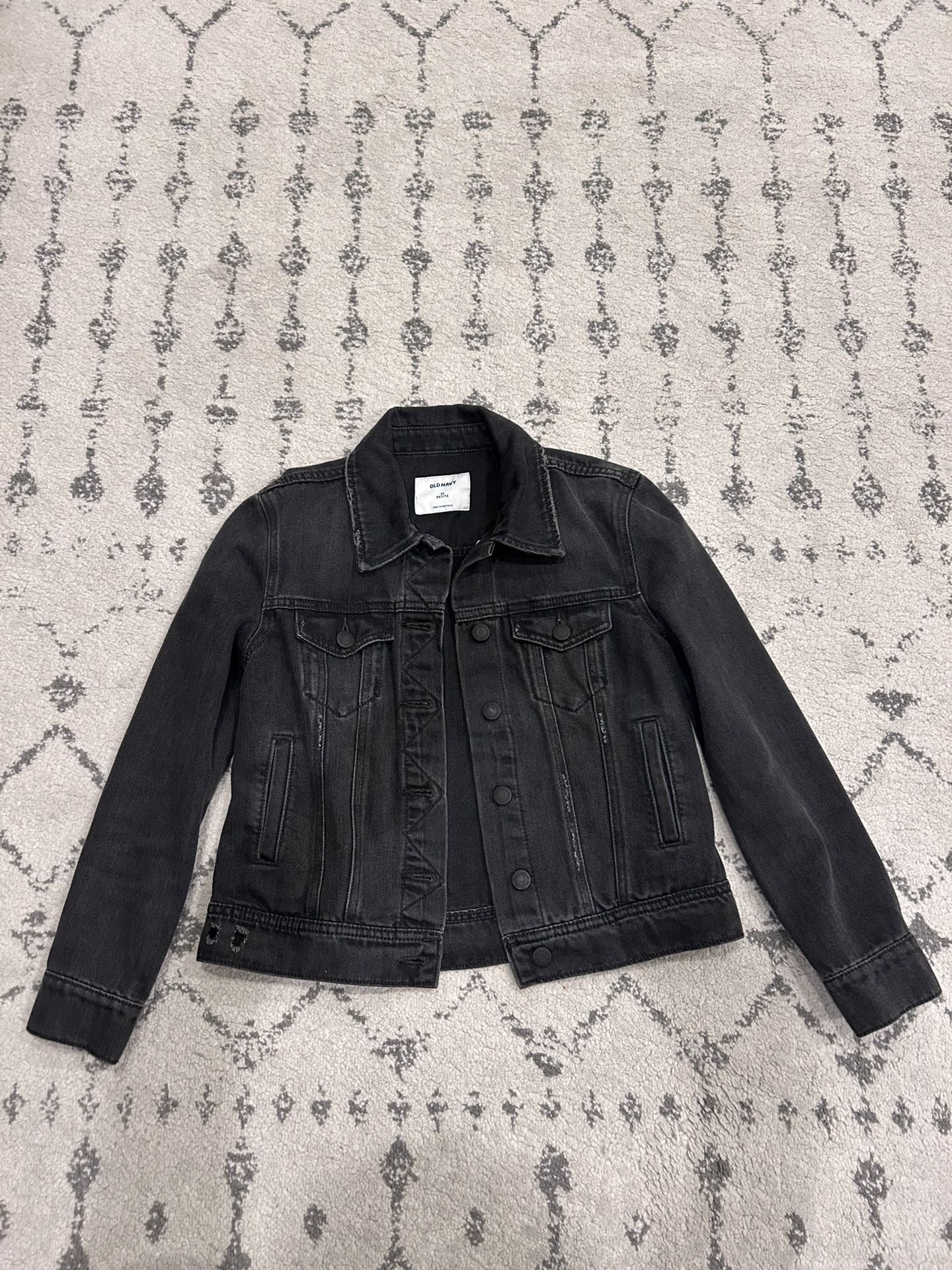 Black Jean Jacket