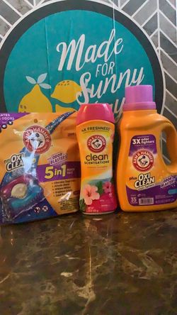 Arm & Hammer Laundry Bundle OxiClean 3-Piece Set