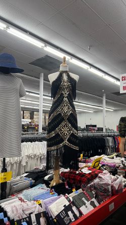Cocktail Dress  black and gold